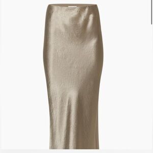Aritzia Babaton Slip Satin Maxi Skirt